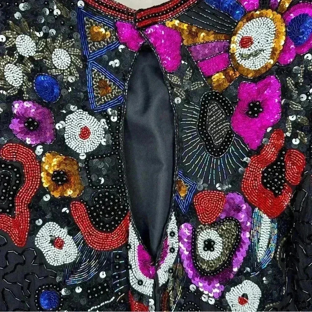 Scala vintage beaded dress - Picture 11 of 15